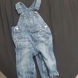 Baby gap denim 3-6 months overalls